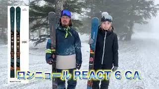 REACT 6 CA＜2023＞ROSSIGNOL ロシニョール スキー板