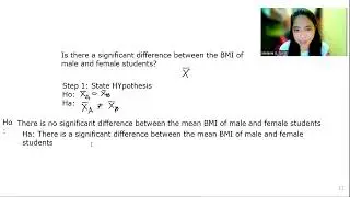 Generating t-test for Independent Samples using SPSS