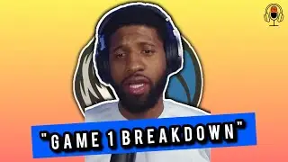 Paul George Breaks Down His Game 1 Performance VS Mavericks 👀