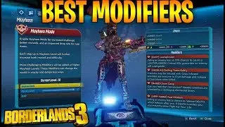 The BEST Modifiers for Mayhem 2.0! Make Mayhem 10 Easier With Any of These! (Borderlands 3)