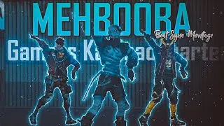 FREE FIRE BEST EDITED 3D MONTAGE || FREE FIRE MEHBOOBA 3D BEAT SYNC MONTAGE || BY GKH