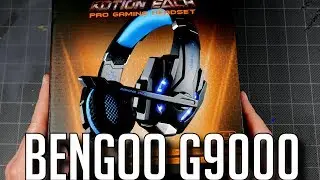 Игровая стереогарнитура BENGOO G9000 для PS4, ПК, Xbox One
