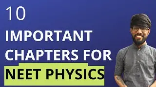 Important chapters for NEET 2021 Physics (Top 10)