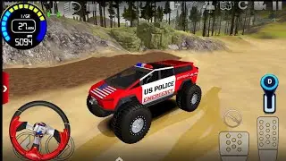 Offroad Outlaws Online Multiplayer US Police Monster Truck Fast Mud Racing Android Driving Gameplay