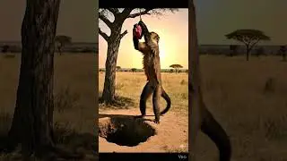 Will the monkey secure the meal or trigger the trap?