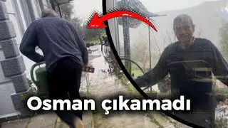 Şiddetli Yağmurda Bahçe İşleri | Kış Budaması ve Osman Kümesten Çıkamadı