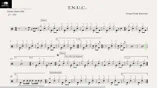 T.N.U.C. - Grand Funk Railroad - Drum Sheet Demo