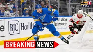 Blues Lock In Logan Mailloux as Young Defenseman&rsquo;s NHL Future Takes Shape