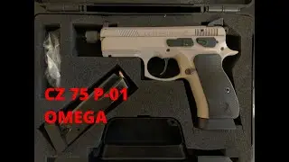 CZ 75 P-01 OMEGA unboxing (kinda)... check it out!