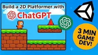 Build a 2D Platformer in Unity with ChatGPT –In 3 minutes!