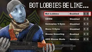 the TYPE of BOT LOBBIES STREAMERS GET (Warzone Memes)