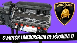 O MOTOR LAMBORGHINI DE F&Oacute;RMULA 1!!