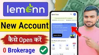 lemonn demat account opening online / lemonn app me new account kaise open karen