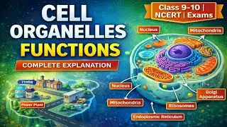Cell Organelles and Tissues | Structure & Functions | Class 9&ndash;10 NCERT Biology