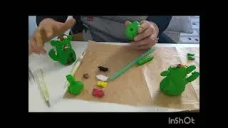 Das kleine Wir: Die Entstehung eines kleinen Wir's aus Fimo #DIY