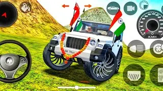 Modified Mahindra Thar👿Games:India White 🤍 Thar ( Gadi Wala Games) Car Game Android Game - #2025