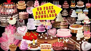 Birthday cake PNG images free download 2020
