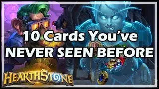 10 Cards You&rsquo;ve NEVER SEEN BEFORE - Boomsday / Hearthstone