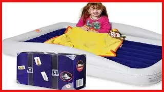 Quality product -  Sleep by Grace Inflatable Toddler Travel Bed with Safety Bumpers | Portable Blow