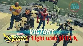 Marvel Strike Force Fight with Hulk 2019 | rockstar 🥊🥊🥊