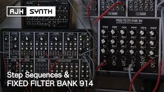 Step Sequencer & Fixed Filter Bank 914 - An alternative to a VCF for sculpting sequences