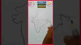 India map easy trick । @rktutorno1 #viral #drawing #shortsfeed #shot #sketch #new_video #india