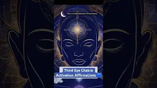 &ldquo;I SEE&rdquo; Affirmations to Activate the Third Eye Chakra 💙 #thirdeyeactivation #manifestfast