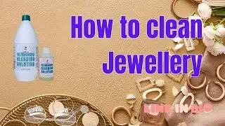 Instructions for Cleaning Jewellery Using ESLOC USC 2 Ultrasonic Cleaning Solution.