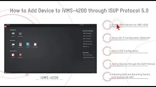 How to Add Device to iVMS 4200 through ISUP Protocol 5.0
