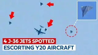 Замечены 4 истребителя J-36 вместе с самолетами Y-20 &mdash; что же на самом деле происходит?