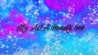 My AIA Beauty box for the months of March and April 2021 #AIA #BeautyBox