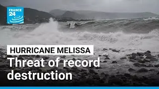 Hurricane Melissa threatens to unleash record destruction on Jamaica &bull; FRANCE 24 English