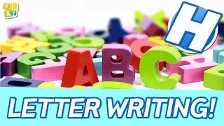 How to Write the Letter H - Uppercase Alphabet for Kids - FREE Worksheet