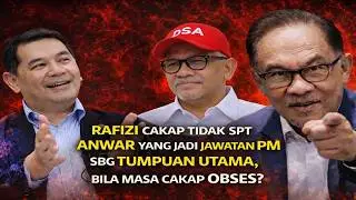 Rafizi cakap dlm konteks tumpuan utama hidupnya bukan obses, wartawan ni pun suka panaskan keadaan 