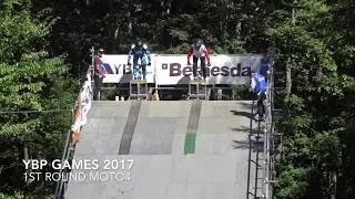 YBP GAMES 2017 | BMX RACE 1st Round Moto4 | Yuto Hasegawa vs Asuma Nakai