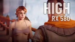 Horizon Zero Dawn Rx 580 1080p 60 fps+ Weak GPU Low End in High Graphics 2026 Performance Frame Gen
