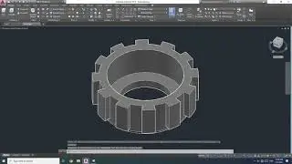 AutoCaD practice drawing 2D and 3D mechanical modeling