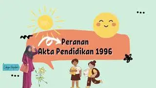 Akta Pendidikan 1996 🗒 #KPF3012
