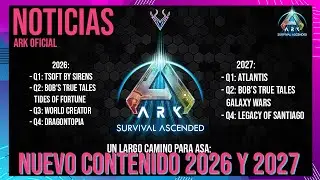 EL NUEVO CONTENIDO 2026 Y 2027 DE ARK ASCENDED, REVELADO EN REUNI&Oacute;N DE INVERSIONISTAS #Vattghornn
