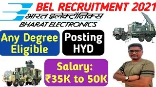 How to Apply BEL Jobs 2021| BEL Recruitment 2021 for Project Engineers| BEL Recruitment 2021
