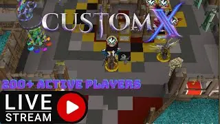 CustomX | Getting some progress up, raids/bosses | Chatting with viewers