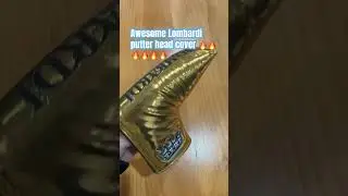 Awesome Lombardi putter head cover 🔥🔥🔥🔥#putter #golf #golfer #golflife #customgolf #golflove