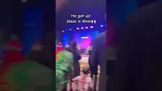 Resurrection Sunday Service! He got up!#foryou #jesus #worship #praise #upci #shorts #easter