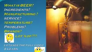 Beer Making Process | Beer Production (Beer Presentation)