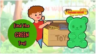Find the GREEN Toy! 💚 | Fun Color Game for Kids