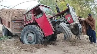 Massey Fargosen MF 260 Load Trolley Performance Video | Rizwan Tractors
