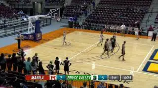 2022 Archive: 1A Boys Basketball 3rd/4th Place Game: Bryce Valley vs. Manila