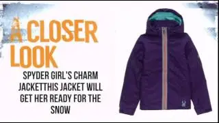 Spyder Charm Jacket Girls'- Regal/Chill - TheSkiBum.com