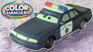 Колонка акселератора Disney Cars Color Changers (синяя 🔵 - черная🖤)