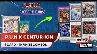 20-4 P.U.N.K CENTUR-ION Deck Dominates in prep for YCS, Combos & Tutorial! E-Teleport is BUSTED!